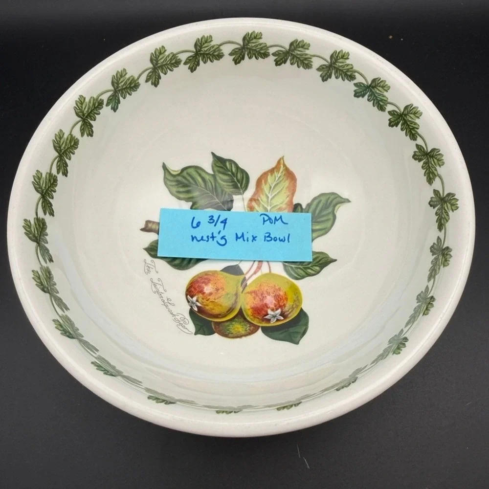 Vtg Portmeirion Pomona Serving Mixing Bowl 6 3/4